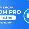 Zoom Pro Bản Quyền Nâng Cấp Chính Chủ Giá Rẻ